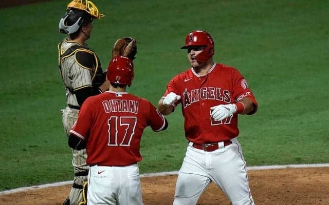 【MLB】「僕は好きだよ」大谷翔平の後を打つことをトラウトが歓迎　\"MVP打線\"は破壊力抜群