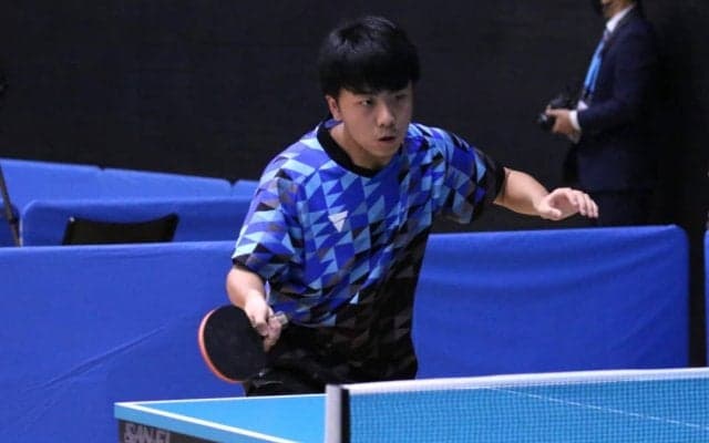慶應義塾・川瀨俊也、2戦連続完封で予選突破　男子シングルス予選リーグ結果②＜全国高校選抜卓球大会＞