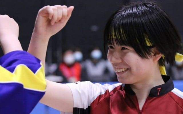 インハイ3位ダブルス擁する明誠、“オール1年生”愛み大瑞穂に勝利　女子予選Bリーグ結果＜全国高校選抜卓球大会＞