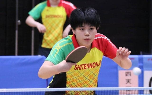 四天王寺・明徳義塾、完勝で8強入り　女子決勝トーナメント1回戦＜全国高校選抜卓球大会＞