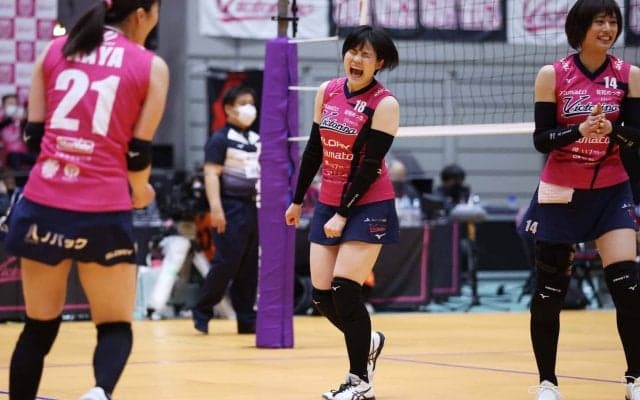 Vリーグの試合結果一覧と順位（V1男女・3月20日）