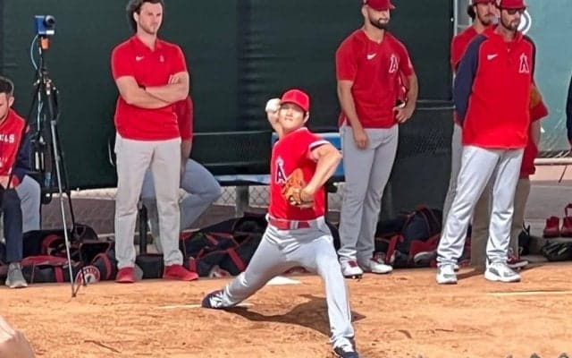 【MLB】大谷翔平は「昨年よりいい投球をする」　OP戦初登板前なのに…ベテラン捕手が太鼓判