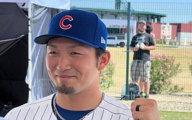 【MLB】鈴木誠也の変顔炸裂　合流3日目で早くも“らしさ爆発”「カブスでも変わらない」