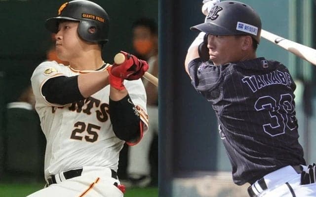 巨人岡本和は“2冠王”、ロッテ高部が打率＆盗塁トップ　OP戦タイトル獲得者は？