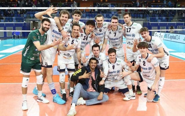 石川祐希のミラノ ホーム最終戦で勝利