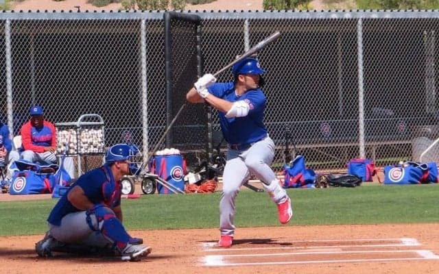 【MLB】鈴木誠也、ライブBPで昨季11勝左腕から快打　指揮官「OP戦にすぐにでも出場できる」