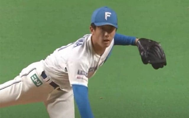 「回転軸奇麗すぎ」日本ハムドラ8開幕投手の“藤川球児級”ストレートにファン興奮