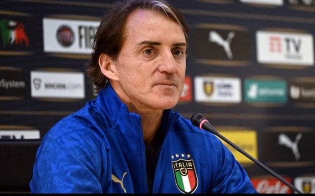 2大会ぶりW杯出場を目指すイタリア、マンチーニ監督は準備期間の短さ嘆くも「自分たちに集中する」