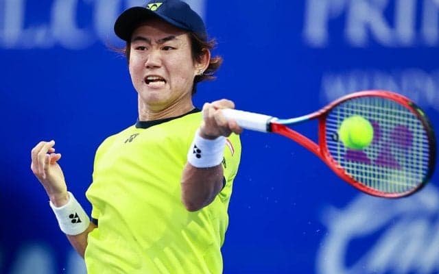 西岡良仁2回戦進出。世界145位の強打をいなしてフルセット勝利[マイアミ・オープン]