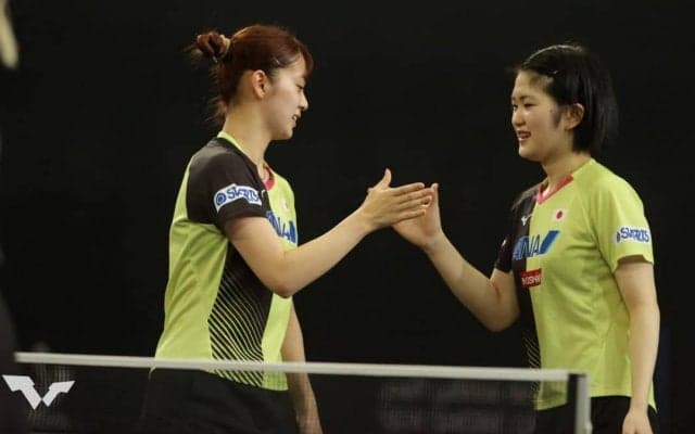 女子複で長﨑・木原が笑顔のV　男女単では中国若手の台頭も＜卓球・WTTコンテンダードーハ2022＞