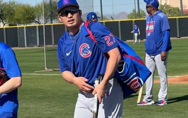 【MLB】鈴木誠也、OP戦デビューは「2番・右翼」　“メジャー1号”に期待「本当にいい状態」