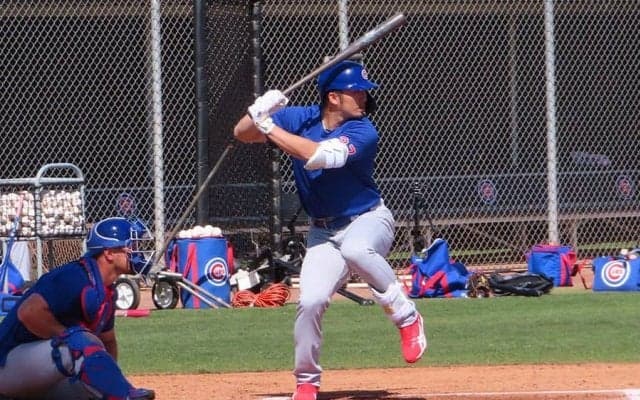 【MLB】鈴木誠也がOP戦初出場で2三振　大歓声受けるも昨季12勝の球宴右腕に“完敗”