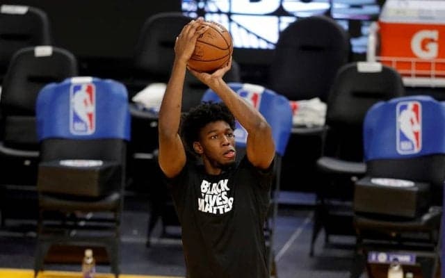 ウォリアーズ唯一の7フッター、ジェームズ・ワイズマンが今季残り試合も全休