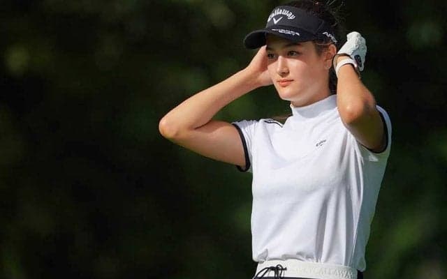 合格率3％難関の女子ゴルフプロテスト　母はロシア出身、6度目の挑戦目指す23歳の決意