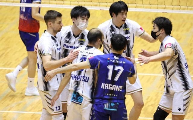 Vリーグの試合結果一覧と順位（V1男女・3月27日）