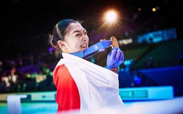 坂本花織の勝負強さ、ただ一つの理由。「急に金メダル候補と言われて…」重圧を乗り越えた新世界女王