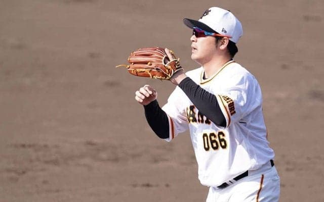 巨人、香月一也の支配下復帰を発表　背番号は「66」、イースタンで打率.267