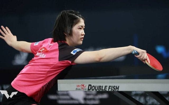木原美悠、3大会連続の4強入り　中国帰化選手下す＜卓球・WTTスターコンテンダードーハ2022＞