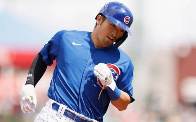 【MLB】鈴木誠也、待望のメジャー初アーチで満面の笑み　3打数1安打2打点でOPS.717