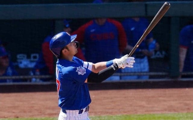 鈴木誠也の初HRで目撃されたベンチ内の背番号93が「ええ人」と話題「誰？嬉しそうだ」