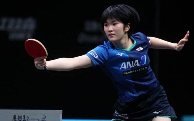 木原美悠、2冠達成　“21歳差”の東京五輪ドイツ代表に勝利＜卓球・WTTスターコンテンダードーハ2022＞
