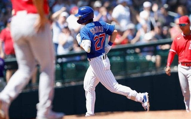 【MLB】大谷翔平みたいな「名文句」生まれる？　カブス実況が鈴木誠也の豪快2号で“絶叫”