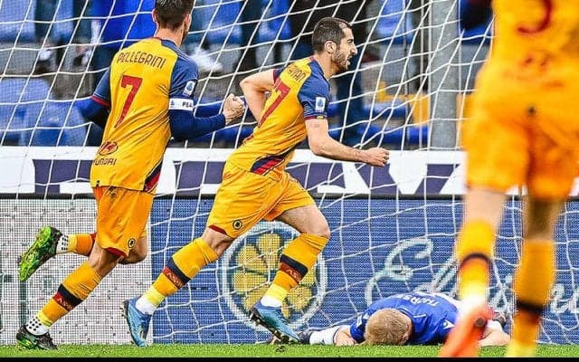 ローマが吉田終盤出場のサンプにウノゼロ!　唯一の枠内シュートとなったムヒタリアンのゴール守り切る《セリエA》