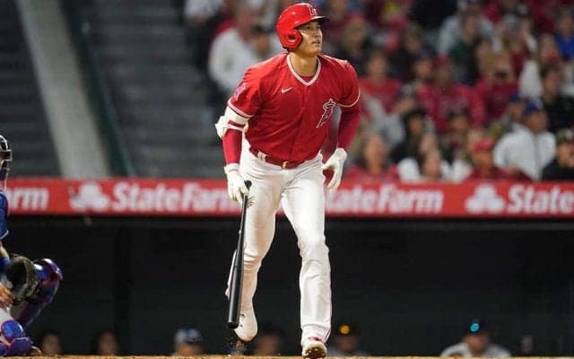 【MLB】大谷翔平の一発は「あっという間に消えていった」　178キロの高速弾に地元局興奮