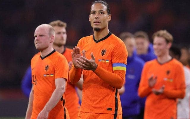 「大きなショック」ファン・ダイク、監督のガン告白に決意新た「決して忘れられないW杯にする」