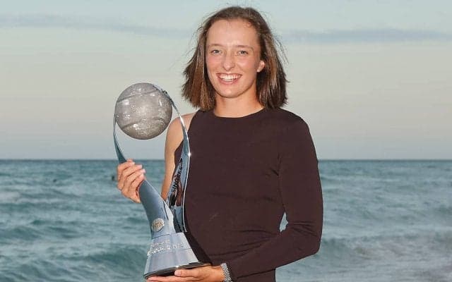 シフォンテク、ポーランド人男女で初の1位に「この瞬間はとても大きい」