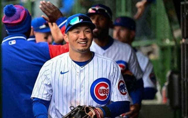 【MLB】鈴木誠也「対応が瞬時にできた」　初安打＆2四球は「いやらしいことを」一問一答