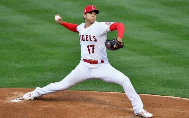 【MLB】5年目の大谷翔平、史上初の1番・開幕投手で出場　初球160.5キロ、先頭打者から初奪三振