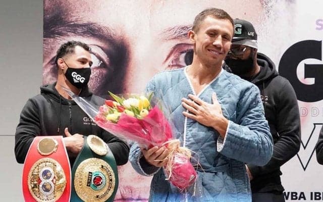 村田諒太戦前日に40歳誕生日のゴロフキン　サプライズの日本風おもてなしに満面の笑み