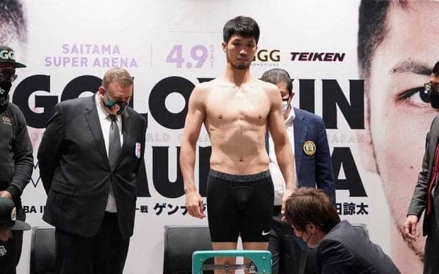 村田諒太＆ゴロフキン、ともに計量クリア！　筋骨隆々のミドル級最強ボディーが完成