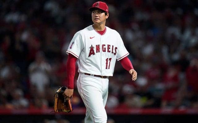 大谷翔平、唯一の失点シーンで生まれた左翼手の珍プレー　米記者「バカバカしい送球」