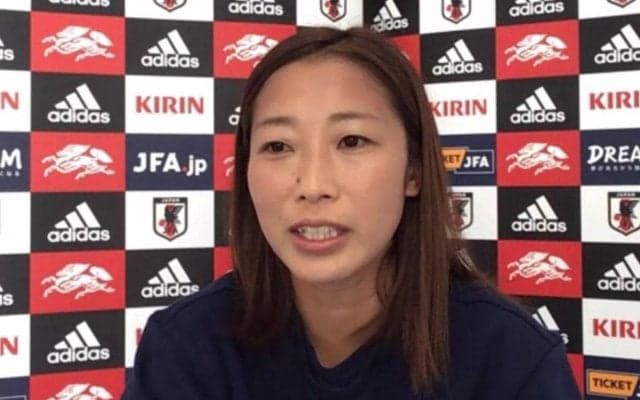 久々の代表招集となったなでしこMF阪口萌乃、海外相手には「本当に早い判断が必要」
