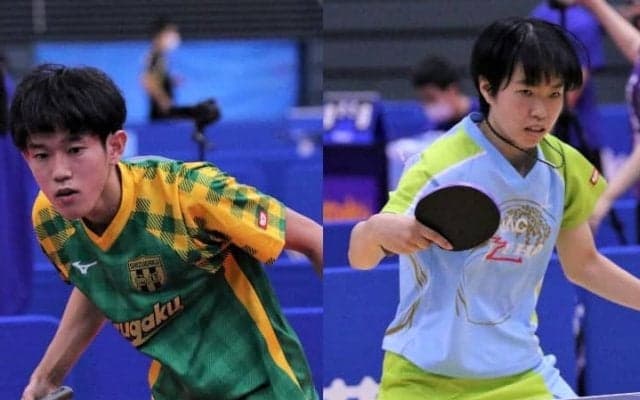 第1シードは関学大・葛西と神松蔭大・鶴岡　大学卓球の“開幕戦”がスタート＜関西学生新人大会＞
