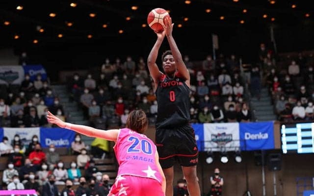 トヨタ自動車が23点差でシャンソン下す…馬瓜姉妹が揃って躍動／WリーグPO