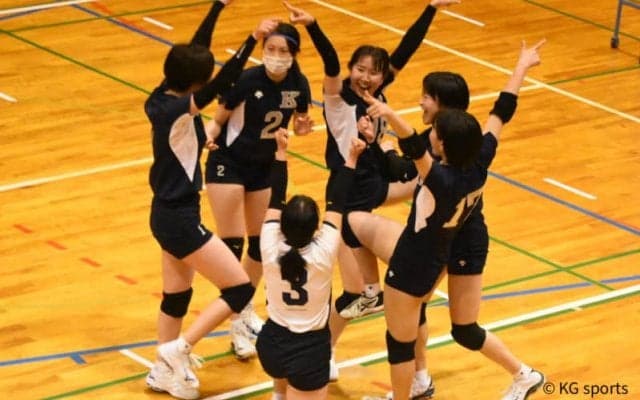 【バレーボール部女子】リーグ初戦、佛教大に３－２で勝利