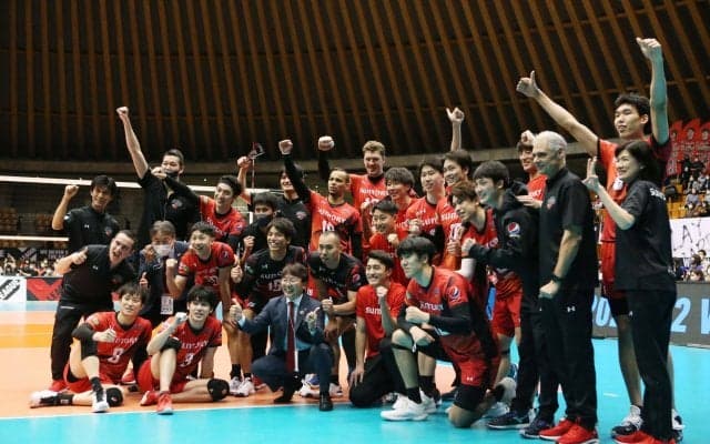 サントリーがパナソニックを下しファイナル進出　Vリーグ男子ファイナル3