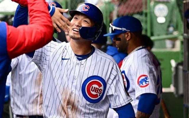 【MLB】鈴木誠也の“粋な差し入れ”が「とてもステキ！」　日本のお菓子＆英語メッセが話題