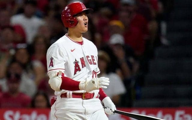 【MLB】大谷翔平、全球ストレートに空振り三振　真っ向勝負はバーランダーに軍配