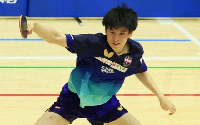 戸上隼輔「メダルを持って帰ってきたい」　準優勝で団体代表権を獲得＜卓球・アジア競技大会選考会＞