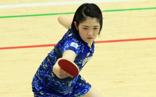 準優勝の木原美悠「伊藤選手に勝てて単純に嬉しい」＜卓球・アジア競技大会選考会＞