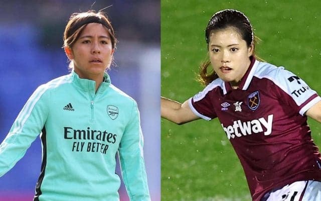 「まなゆいかわいい！」岩渕真奈＆長谷川唯“ロンドン組”のオフショットに反響続々「クレープでかっ」