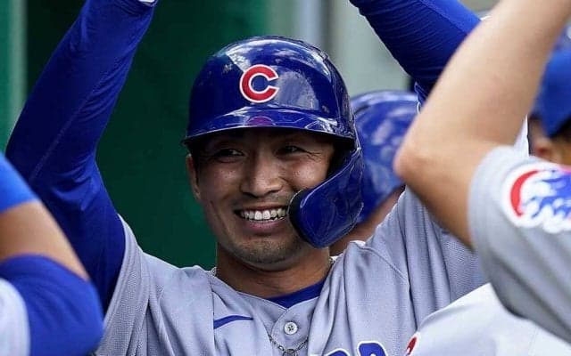 鈴木誠也、4戦3発で話題になったもう一人の日本人　ベンチの一コマが「面白い瞬間だ」