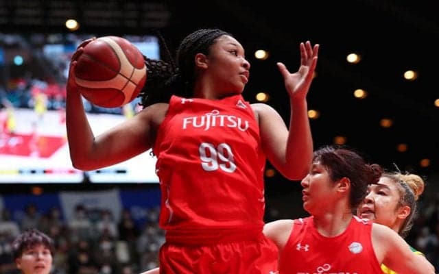 富士通のオコエ桃仁花、トヨタ自動車との最終決戦へ「リバウンドが勝敗を分ける」