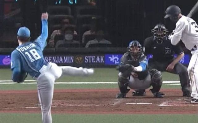 受けた捕手も「ウットリなっとる」　吉田輝星“極上の一球”が「気持ちよすぎる火の玉」