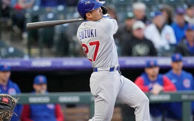 【MLB】鈴木誠也が本塁打＆打点のリーグ2冠　適時二塁打で6戦10打点、驚異のOPS1.375