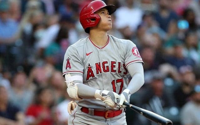 【MLB】大谷翔平、今季1号はプレーボール弾　開幕8戦31打席目、敵地どよめくムーンショット